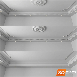 Ceiling Decoration Skp Files